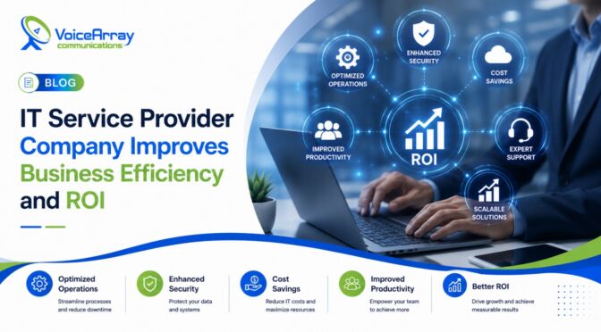 How an IT Service Provider Company Improves Business Efficiency and ROI