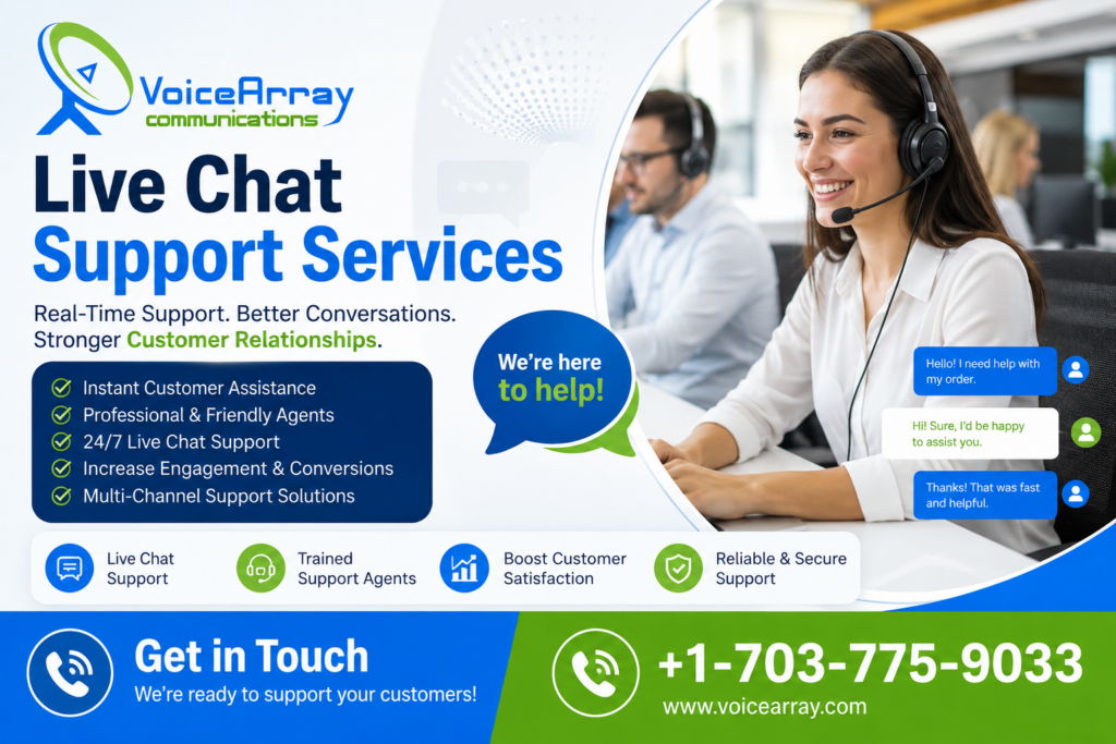 Live Chat Support Services