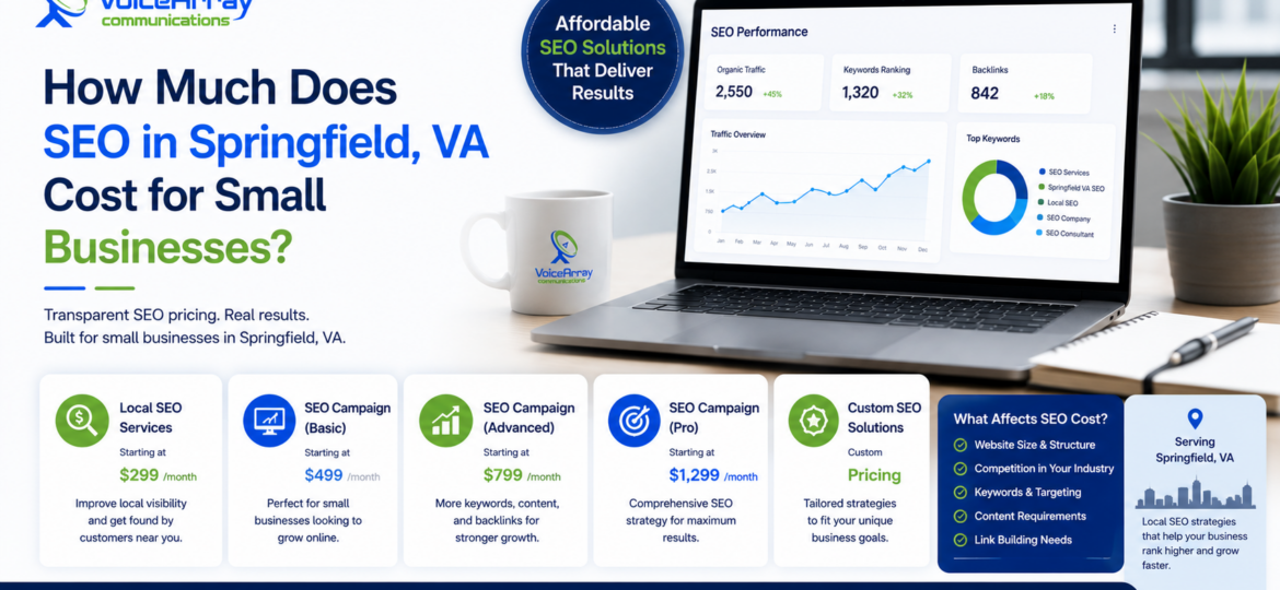 SEO in Springfield, VA