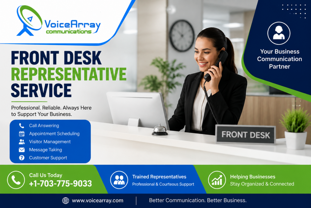 Front Desk Representative Service